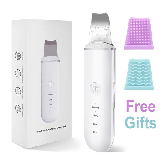 Ultrasonic Skin Scrubber Exfoliator